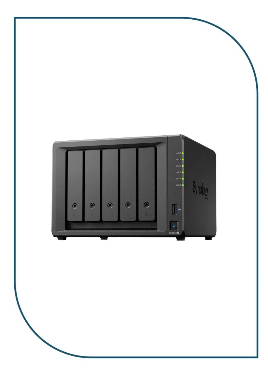 Synology 5-Bay DiskStation DS1525+ (Diskless) DS1525+