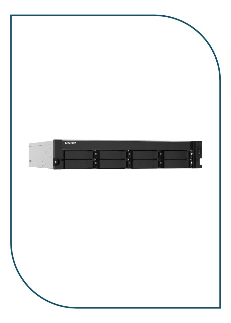 QNAP 8 Bay High-Speed SMB Rackmount NAS (TS-832PXU-4G) TS-832PXU-4G