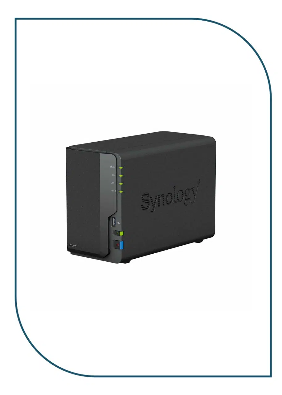 Synology DiskStation DS223 2-Bay NAS Enclosure (Diskless) DS223