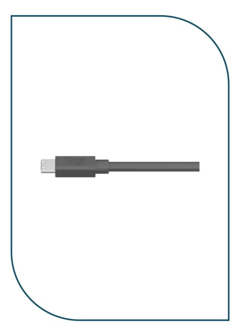 Logitech Extension Cable For Meetup Mic-10M Mic Cable-Graphite (950-000005) Logitech Extension Cable