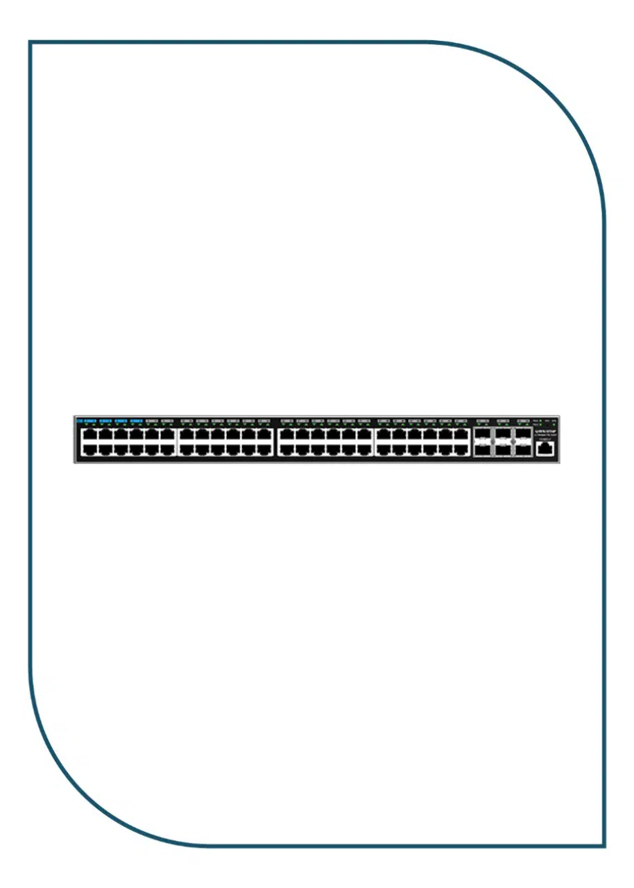 GWN7816P - Grandstream Enterprise Layer 3 Managed Network Switch, 48 Ports GWN7816P