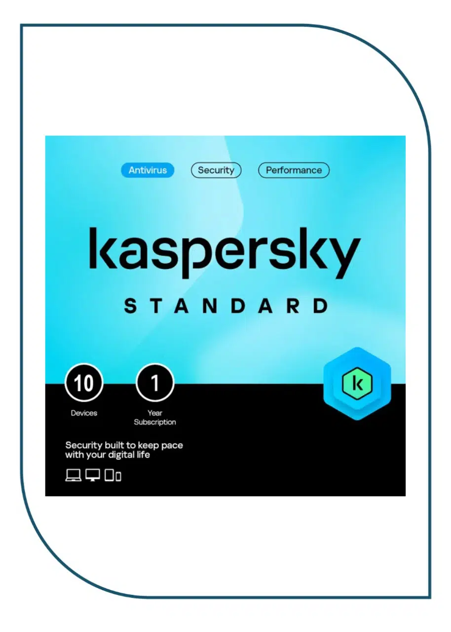 Kaspersky Standard Middle East Edition. 10-Device 1 year Base Download Pack KL1041IDKFS