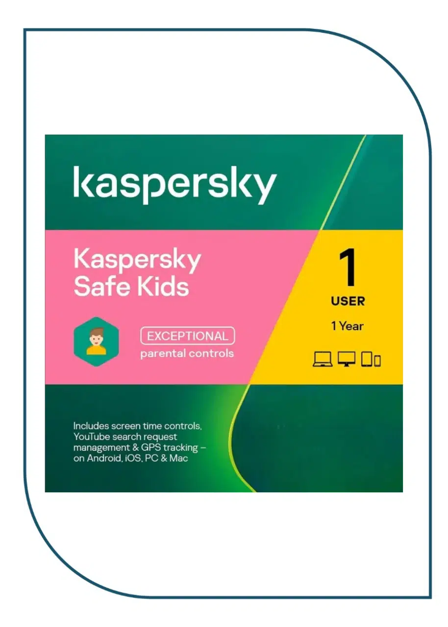 Kaspersky Safe Kids Middle East Edition. 1-User 1 year Base Download Pack KL1962IDAFS