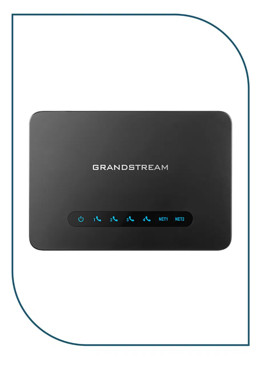 Grandstream HT814 V2 Powerful 4 Port FXS Gateway with Gigabit NAT Router HT814 V2