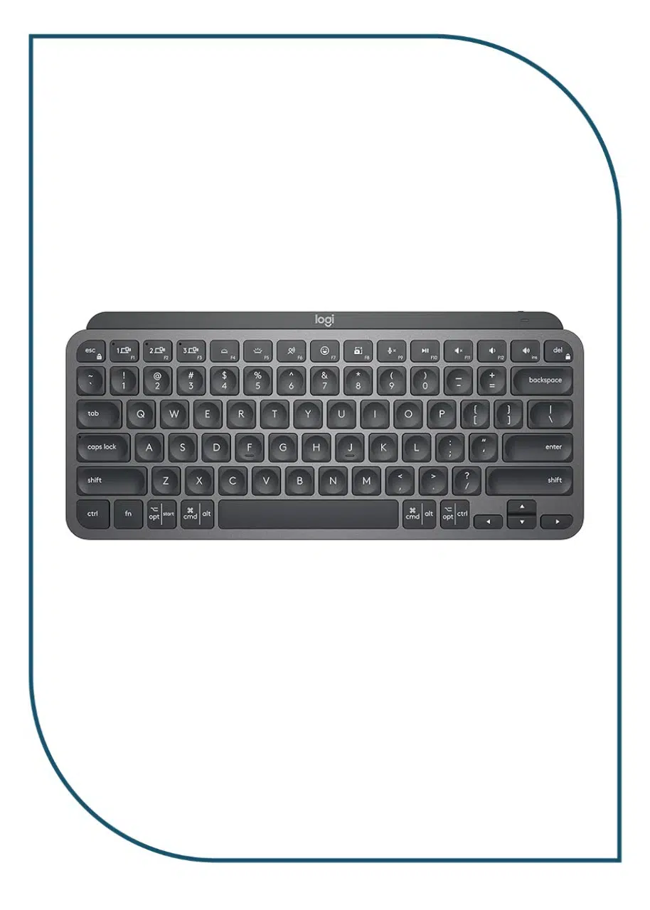 Logitech MX Keys Mini Minimalist Wireless Illuminated Keyboard - GRAPHITE - ARA (101) - INTNL (920-010503) Logitech MX