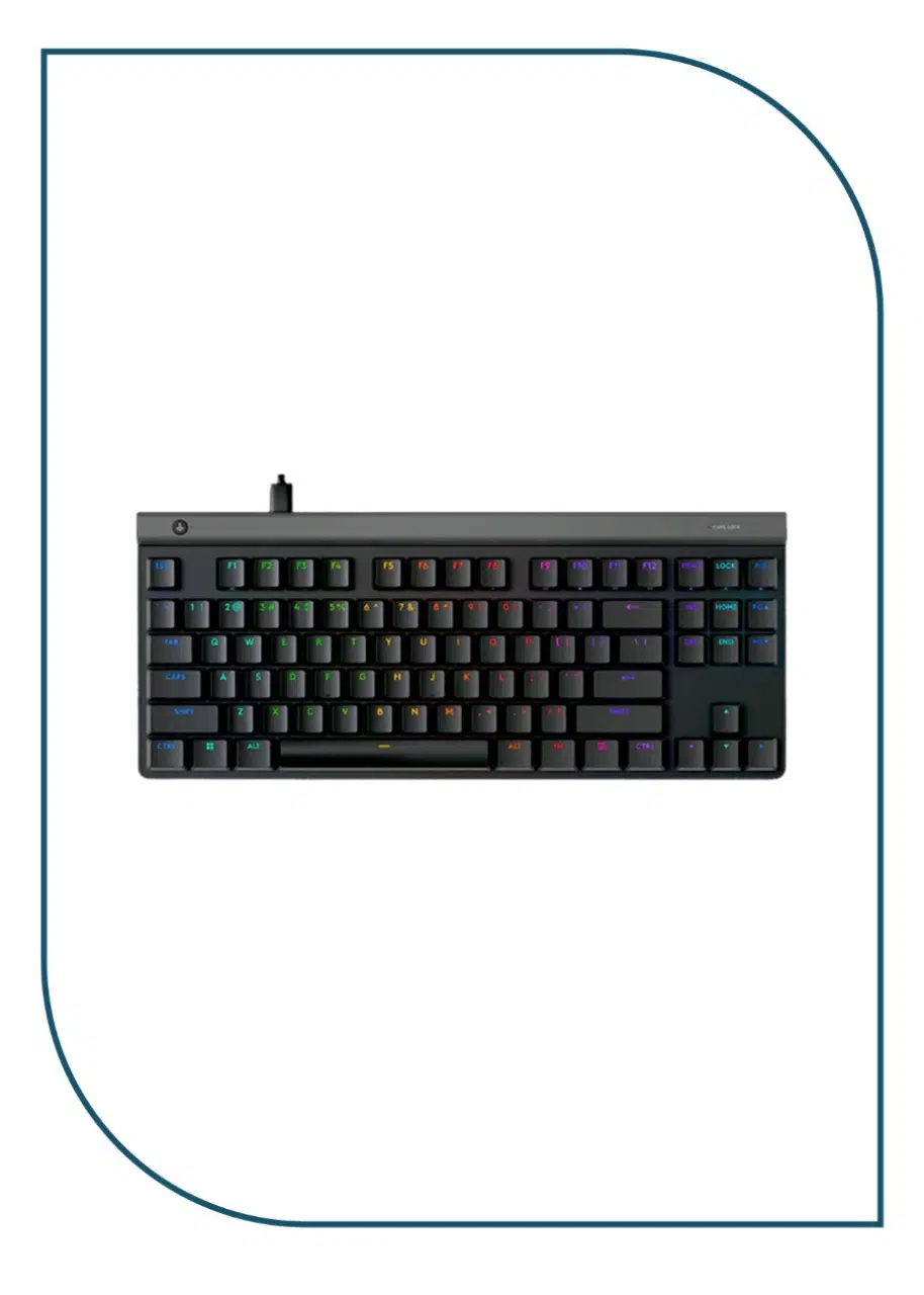 LOGITECH G515 TKL Gaming Keyboard - BLACK - US INT'L - 2.4GHZ/BT - EMEA28i-935 - TACTILE (920-012872) Logitech G515 TKL