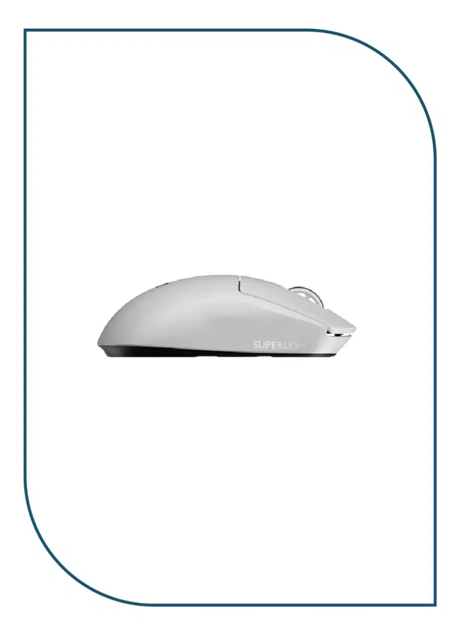 Logitech PRO X SUPERLIGHT 2 LIGHTSPEED Wireless Gaming Mouse – White - (910-006639) Logitech G PRO X SUPERLIGHT 2