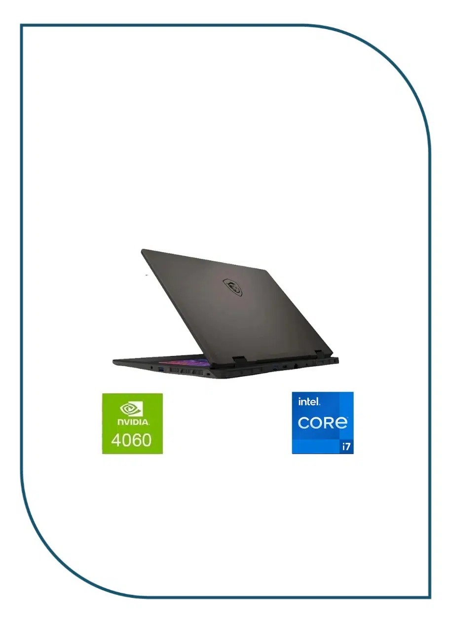 MSI Sword 16 HX RTX 4060 16GB- 512 SSD - RTX4060 DDR6 8GB - 16 FHD 144Hz -Cosmos Gray MSI Sword 16 HX RTX 4060
