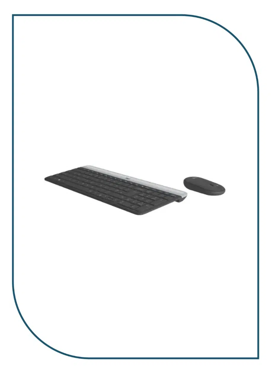Logitech MK470 Slim Wireless Keyboard and Mouse Combo - GRAPHITE - ARA (102) - 2.4GHZ - INTNL (920-010069) Logitech MK470