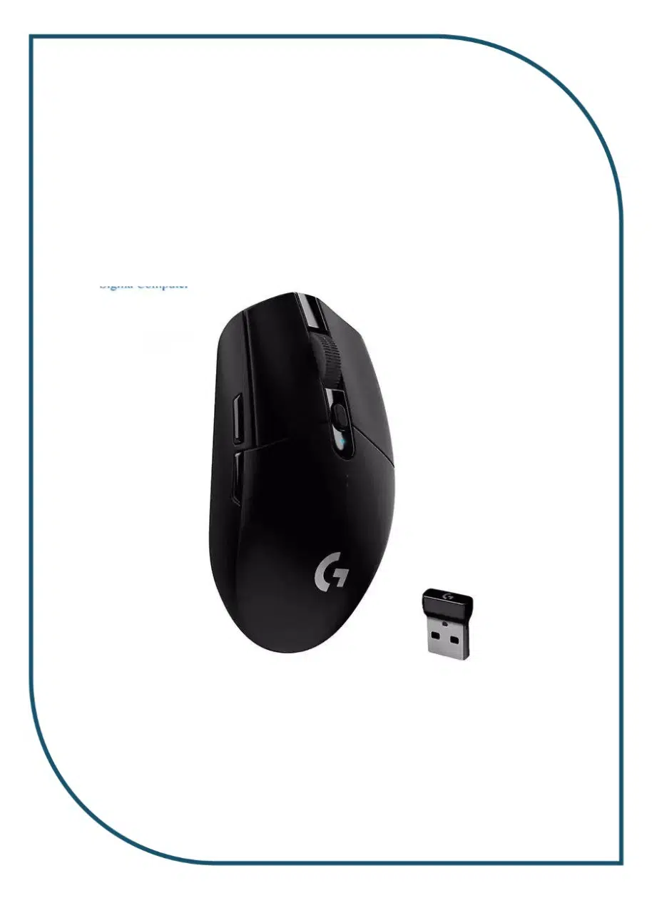 LOGITECH G305 LIGHTSPEED Wireless Gaming Mouse - BLACK - EWR2 (910-005283) LOGITECH G305