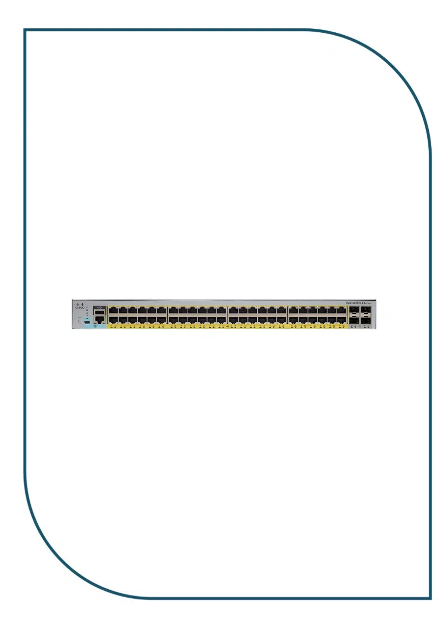 Cisco (WS-C2960L-SM-48TS) – Catalyst 2960-L Smart Managed Switch WS-C2960L-SM-48TS