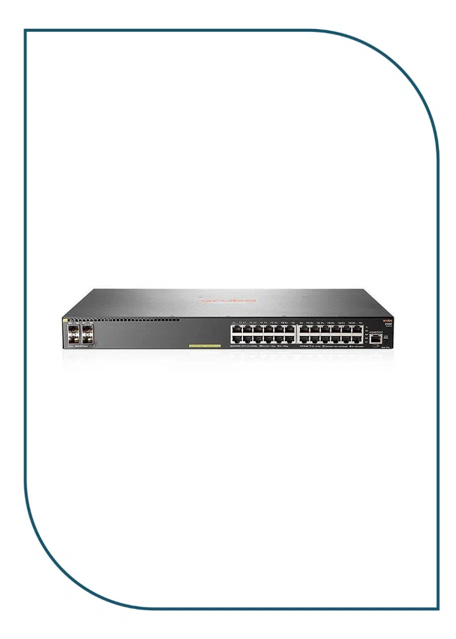 HPE Aruba (JL253A) Networking 2930F 24G 4SFP+ Switch JL253A