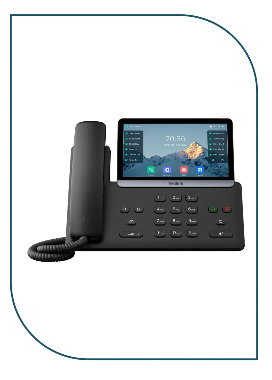 Yealink (SIP-T77U) – Flagship Touch Business IP Phone (Without PSU) SIP-T77U