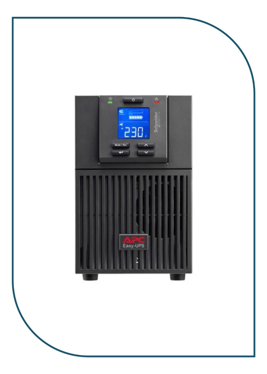APC Easy (SRV2KI-E) UPS On-Line - 2000VA/1800Watt - Tower, 230V - 4x IEC C13 outlets SRV2KI-E